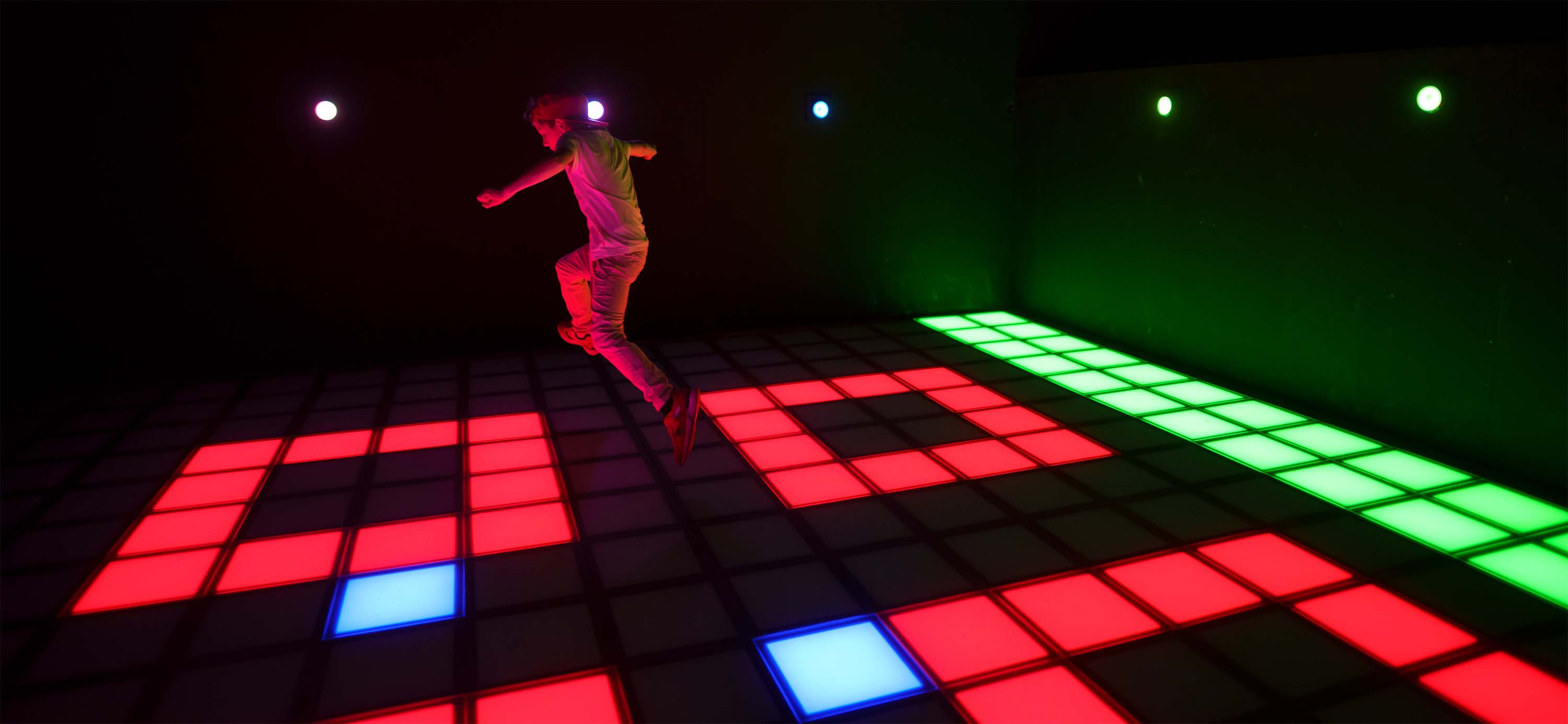 Pixel Games The Interactive Gaming Floor